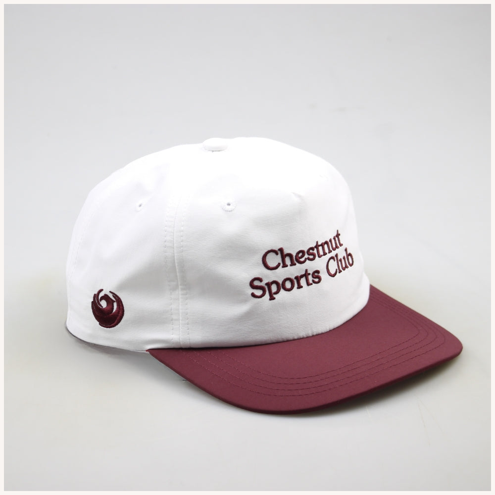 City Club Cap - PHX Edition - White/Maroon - No. 007