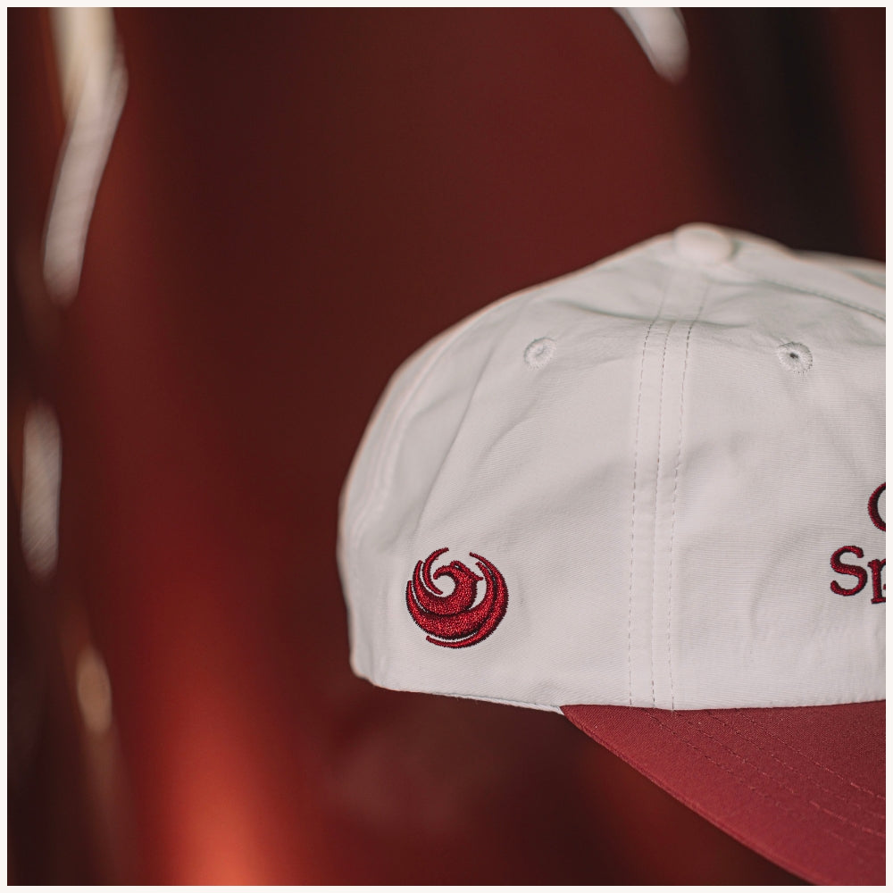 City Club Cap - PHX Edition - White/Maroon - No. 007